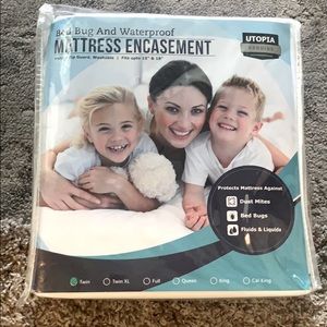 UTOPIA twin mattress encasement cover protector